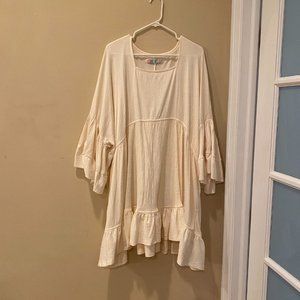 Free People El Mar Mini Dress Size XS Color Painted White